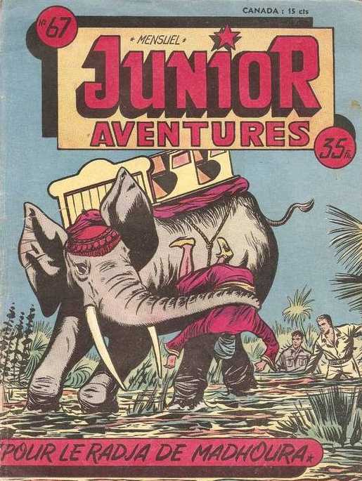 Scan de la Couverture Junior Aventures n 67